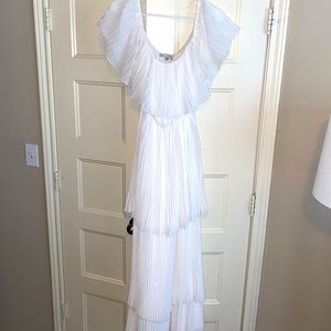 A white Baltic Born flowy dress!